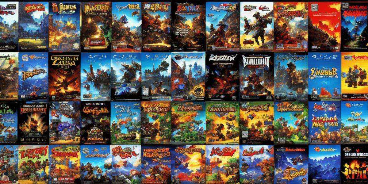 What are some examples of old school game companies and their classic titles?